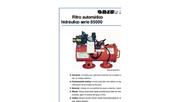 Model 85000 / 853A00 Series - Hydraulic Automatic Mesh Filters Brochure