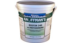 KAUFFMAN - Model Biotin 240 - Concentrated Supplemental Source of Biotin (Vitamin H) with Methionine