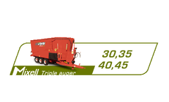 Model Mixell Tripe Auger 30, 35, 40, 45 - Vertical Trailer