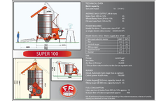 Fratelli - Model Super 100 - Mobile or Stationary Grain Dryer - Brochure
