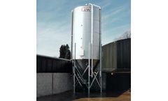 Lewis - Model 1 X 22 Tonne - Feed Storage Silo for Mixed Farming