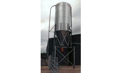 Lewis - Model 1 X 32 Tonne - Industrial Feed Silo