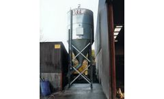 Lewis - Model 1 X 8 Tonne - Feed Silo with Side Discharge