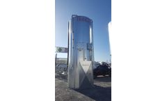 Lewis - Model 1 X 8 Tonne - Enclosed Silo for Meal Handling and Storage