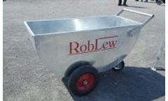Lewis - Galvanised Meal Trolley