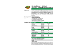 Profile - Model SB 50/50 - High Performance (HP) Mulch - Brochure