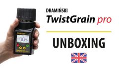 Grain moisture meter Draminski TwistGrain pro - Unboxing EN - Video