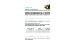 Fresh-Guard - Liquid Supplement Brochure