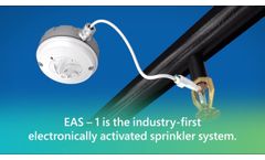 EAS-1 Electronically Activated Sprinkler System Video