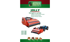 Jolly Mechanical Mounted Harvester Machine - Brochure