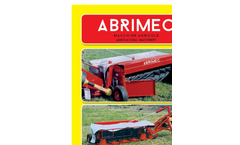 Industrial Mec Abbriata Mario - Model FM 180/C & FM 230/C - Rotary Mowers with Conditioner - Brochure