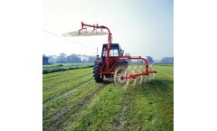 Industrial Mec Abbriata Mario - Model AM Series - Hydraulic Drive Side-Delivery Rake