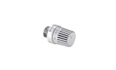 Oventrop Thermostat - Model Uni LRH - M 30 x 1.5, 0-21 °C, Liquid Sensor, White
