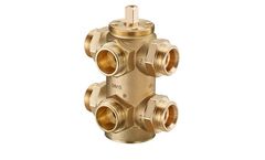 Oventrop Optibal - Model W6 - Six-Way Ball Valve