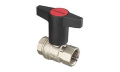 Oventrop - Model PN 16 - Ball Valve With Extended Plastic Handle