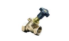Oventrop - Model PN 25 - DN 10 - Oblique Pattern Globe Valves