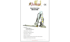 Jumar - Model BCS-6180 - Dual Arm Saw - Brochure