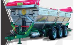 Zaccaria - Model ZAM 240 BL - Double Body Grape Trailer