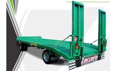 Zaccaria - Model ZAM 120 A - Two-Axle Platforms Trailer