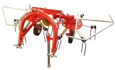 DCM - Model GVF 2G - 2 Rotors Hay Tedders