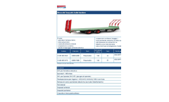 Bonsegna - Model CMB140CIN65 & CMB140CIN75 - 140q. Bales Tandem Transport Trailers Brochure