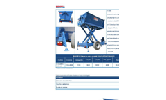 Bonsegna - Model CMB50BA - Trailers Bacchus Grape Elevators Brochure