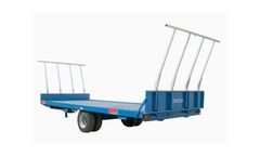 Bonsegna - Model CMB50CIN210 & CMB60CIN250 - 60q Bales Single Axle Transport Trailers