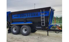 Bonsegna - Dumper Agricultural Trailer Tandem
