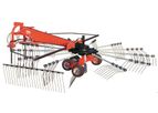 MAP - Model GRS Series - Windrow Rotary Rake With Articulated Frame
