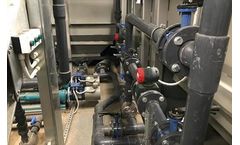 Water treatment plant with U-PVC fittings and U-PVC valves by COMER S.p.A.