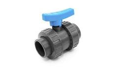 Comer - Model BVD10 - U-PVC Double Union Ball Valve