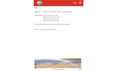 Model H - Turf - Datasheet