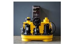 Pump-Technology - Floor Mounted Sewage Pump System