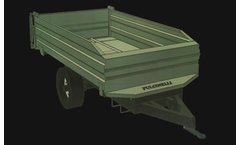 Pulcinelli - Model GT30 - GT35 - Tipper Trailers for Grapes