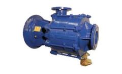 Sidermeccanica - Model SM 100-125 B - Horizontal Centrifugal Multicellular Pumps