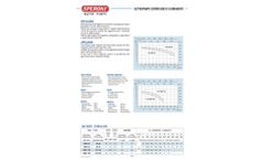 Model CBM 60 - Centrifugal Irrigation Pump Brochure