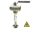 Tecnovielle Superfilter - Ball Valve with Built-in Filter and Magnet