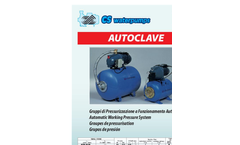  	CS-Waterpumps - Model CM Multistage - Horizontal Multicellular Centrifugal Electric Pumps - Brochure