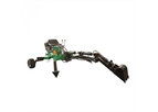 Backhoe with Engine