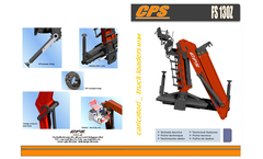 CPS - Model FS 100 Z - Loader Crane - Brochure