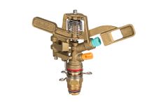 Aspersor - Model P35 - Full Circle Impact Sprinkler Low and Medium Flow Brass
