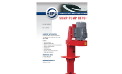 HEPU - Model VS - Vertical Solids Pump - Brochure