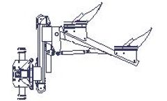 Bordin - Model ABVFSI - Hydraulic In-Furrow/out-of-Furrow Device