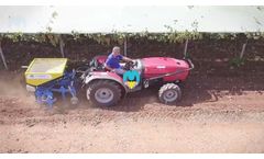 CRM/M - Hydraulic Variable Cultivator With Fixed Anchors With Fertilizer Tank - May SRL - Video