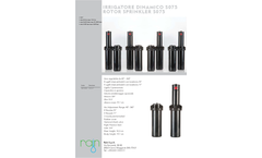 Rain - Model S075 - Gear Driven Rotary Type Rotors Sprinklers Brochure