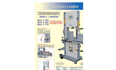Driveshaft - Model Series C - Vertical Band Saw Brochure