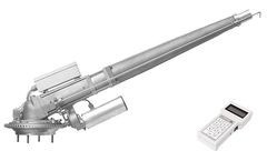 Model Jet 100 Plus Electronic - Very Long Throw Flange connection Turbine Sprinklers