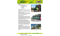Roto - Model 500 PE, SBR - Waste Water Treatment Plants Brochure
