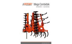 Pasto-Elia - Model Mega Series - Combined Cultivators - Brochure