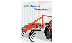 Pasto-Elia - Model Junior Series - Combined Cultivators - Brochure